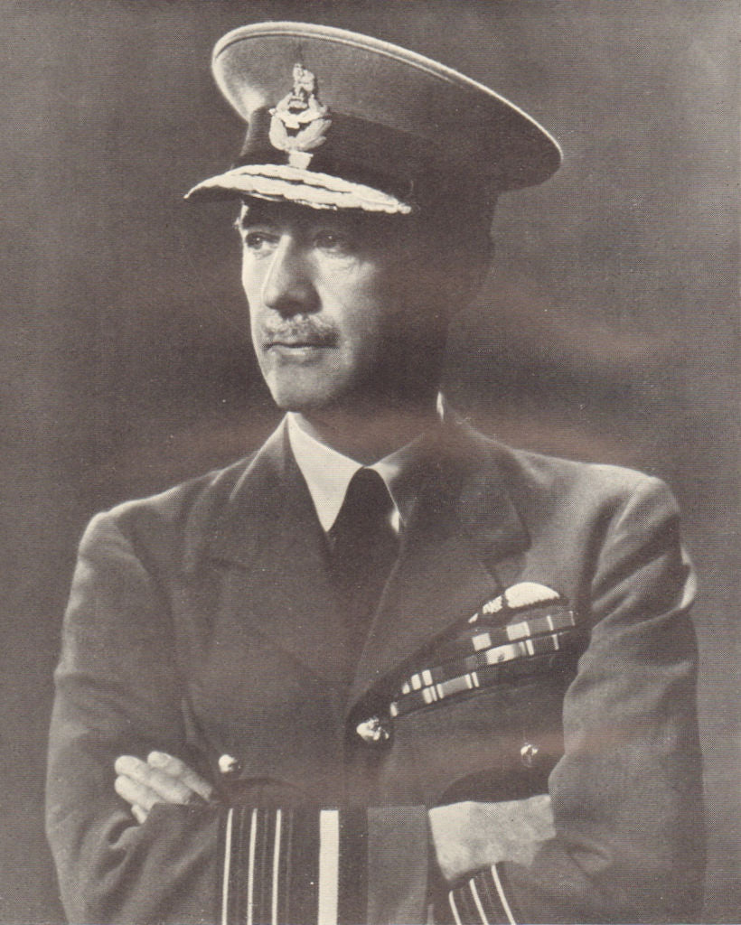 Sir Cyril Newall Chief of the Air Staff 1937-1940. World War 2. RAF 1953 print